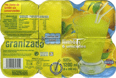 Foto de Granizado de limón