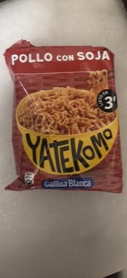 Foto de Fideos orientales pollo con soja