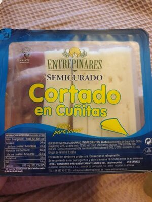 Foto de Queso semicurado en cuñas