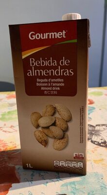 Foto de bebida de almendras