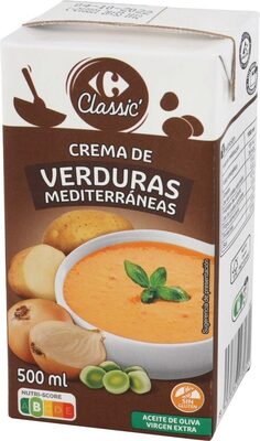 Foto de Crema verduras mediterraneas