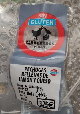 Foto de Pechugas rellenas de jamón y queso
