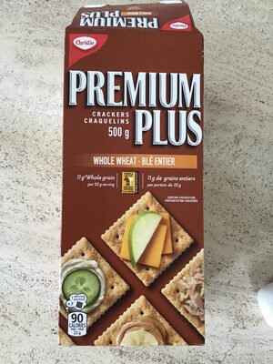 Foto de Premium Plus whole wheat crackers