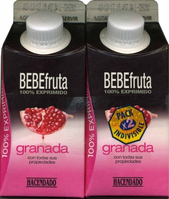 Foto de Bebe fruta 100% granada