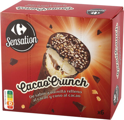 Foto de Cono con cucurucho al cacao