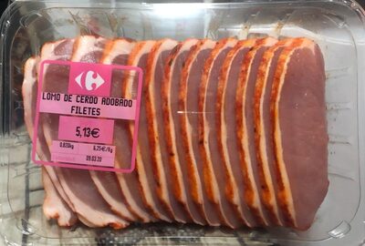 Foto de Lomo de cerdo adobado filetes