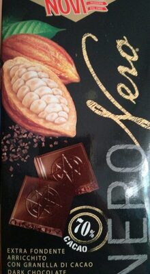 Foto de Chocolate fondente 70% con granella di cacao