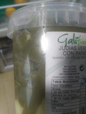 Foto de Judías verdes con patatas