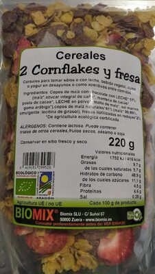 Foto de Cereales 2 cornflakes y fresas
