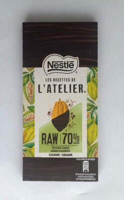 Foto de Raw chocolate negro de ecuador tostado suave