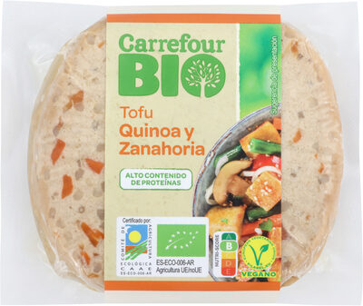Foto de Tofu quinoa y zanahoria