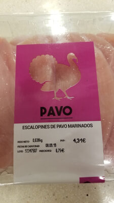 Foto de Escalopines de pavo marinados