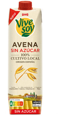 Foto de Vivesoy Avena Sin Azúcar