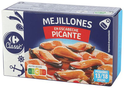 Foto de Mejillones en escabeche picante