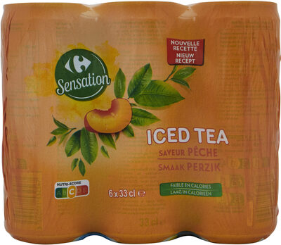 Foto de Iced tea saveur pêche