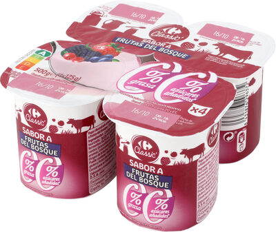 Foto de Yogur Sabor Frutas Del Bosque 00%