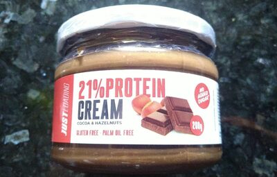 Foto de Crema de cacao y avellanas 21% proteina