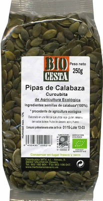 Foto de Semillas de calabaza sin cáscara