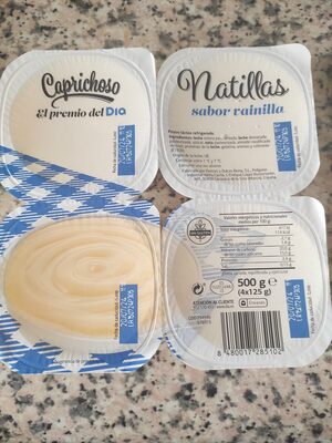 Foto de Natillas sabor vainilla