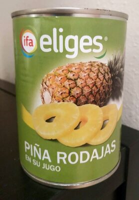 Foto de Piña rodajas en su jugo