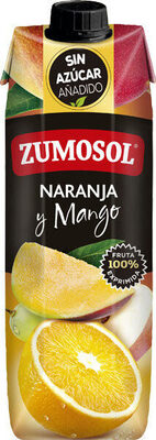 Foto de Bebida de zumo de naranja, uva, manzana y mango