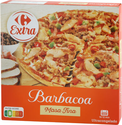 Foto de Pizza barbacoa masa fina