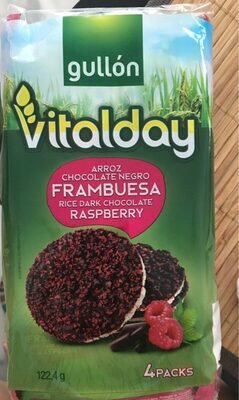 Foto de Vitalday, arroz con chocolate negro y frambuesa