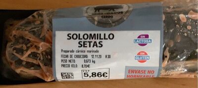 Foto de Solomillo setas