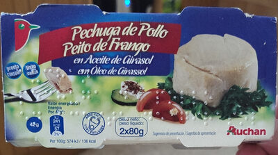 Foto de Pechuga de pollo en aceite de girasol