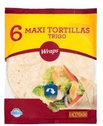 Foto de Maxi tortillas trigo wraps