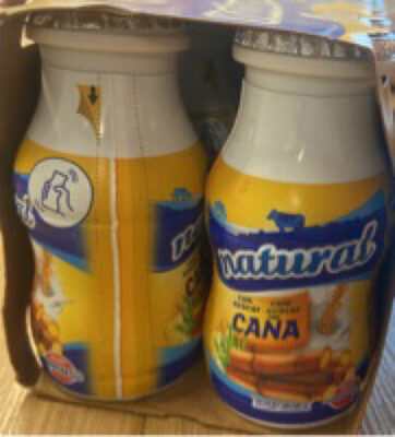Foto de Yogur para beber natural con azúcar de caña
