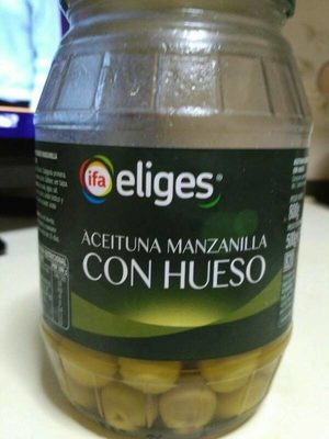 Foto de Aceituna manzanilla con hueso