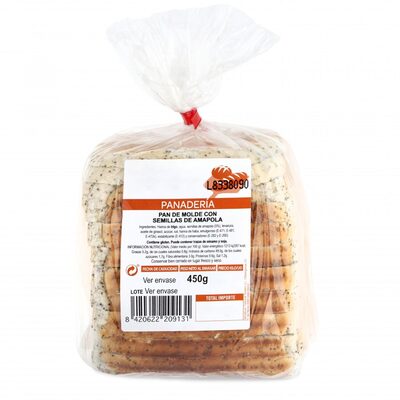 Foto de Pan de molde con semillas de amapola