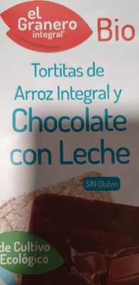 Foto de Tortitas de arroz integral y chocolate con leche
