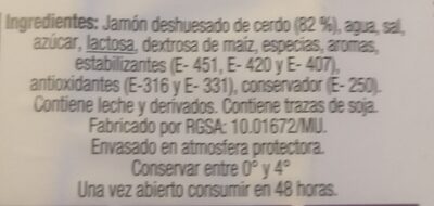 Foto de Jamón cocido extra