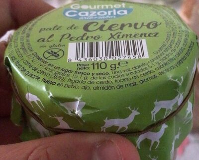 Foto de Pate de ciervo al Pedro Ximenez