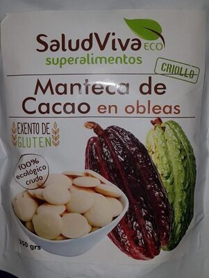 Foto de Manteca de cacao en obleas