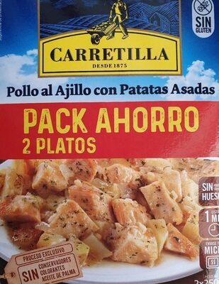 Foto de Pollo al ajillo con patatas asadas