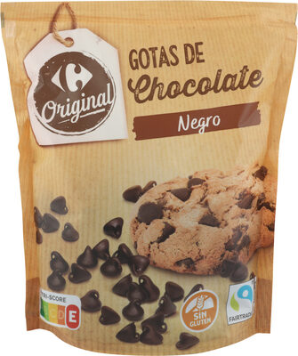 Foto de Gotas de chocolate negro