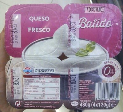 Foto de Queso fresco batido 0%