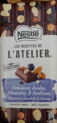 Foto de L'Atelier chocolate negro, arándanos azules, almendras y avellanas