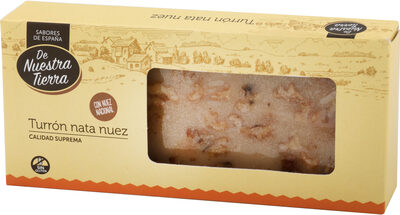 Foto de Turrón nata nuez