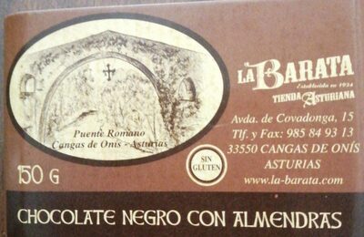Foto de Chocolate negro con almendras