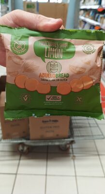Foto de MINICOOKIES SIN GLUTEN LIMON ABUELO BREAD 40G