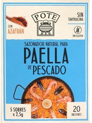 Foto de Sazonador natural para paella de pescado