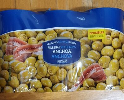 Foto de Aceitunas manzanilla rellenas de anchoa