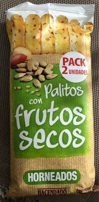 Foto de Palitos con frutos secos horneados