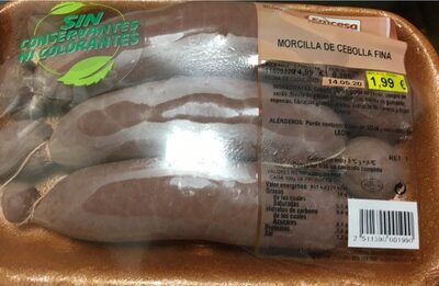 Foto de Morcilla de cebolla fina
