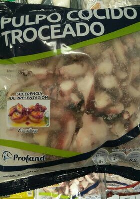 Foto de Pulpo cocido troceado