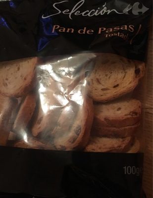 Foto de Pan de pasas tostado